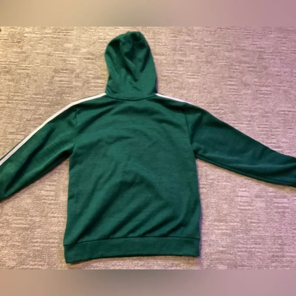 Kids Adidas Forest Green Hoodie